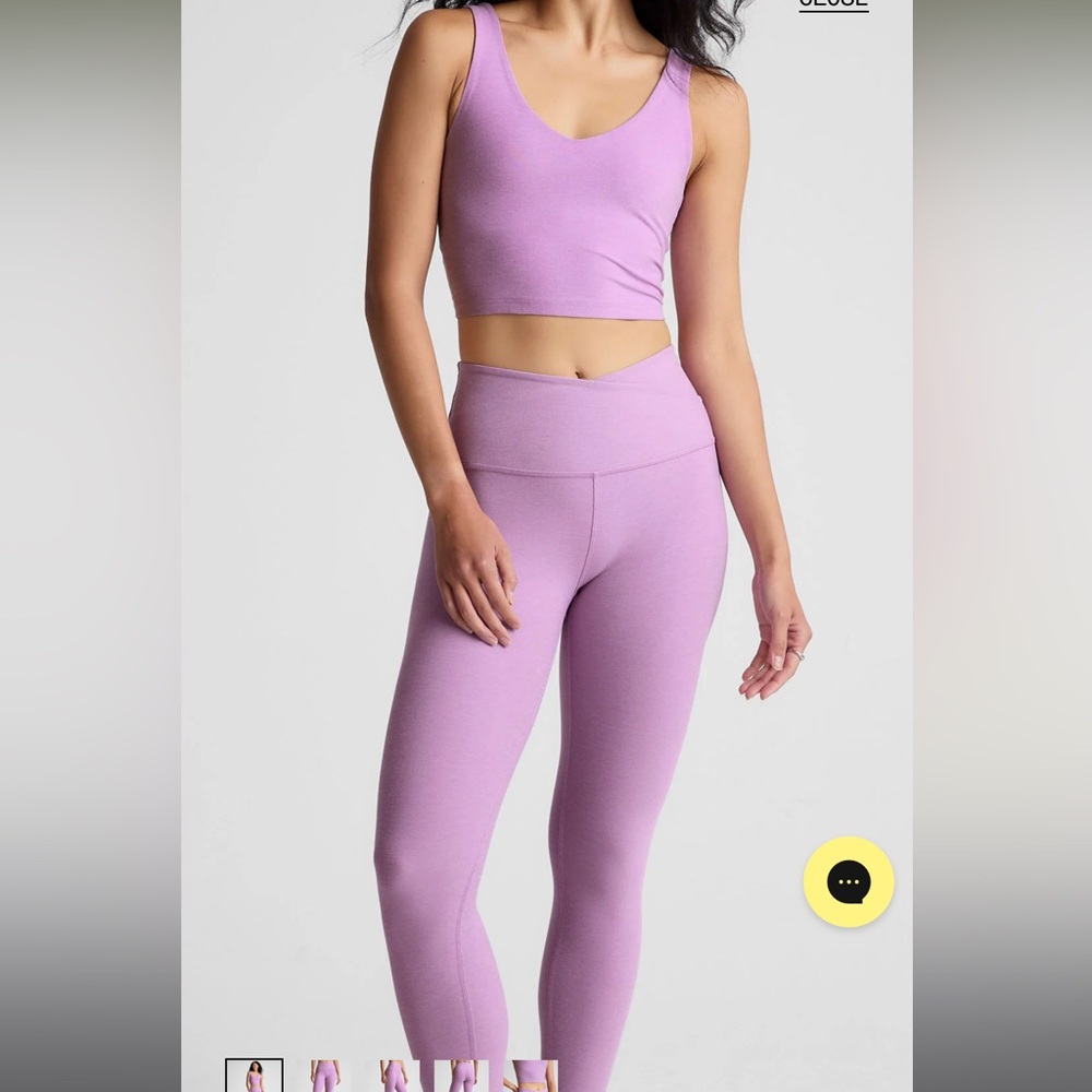 Beyond Yoga Lilac Set!